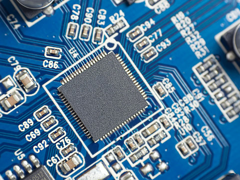 Blue printed circuit board