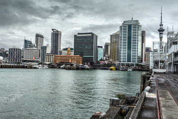Skyline von Auckland / Neuseeland