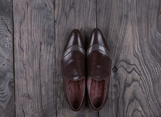 Vintage lacquered men's shoes