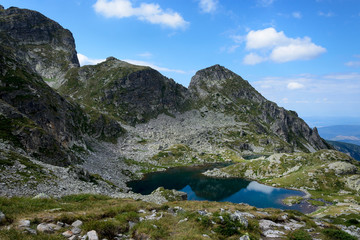 Lake at Rila mountain, Bulgaria, Malyovitza range