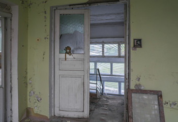 former radio-ecological laboratory in Pripyat, Chernobyl Exclusion Zone, Ukraine