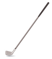 golf club single isolated on white background