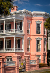Obraz premium Pink House