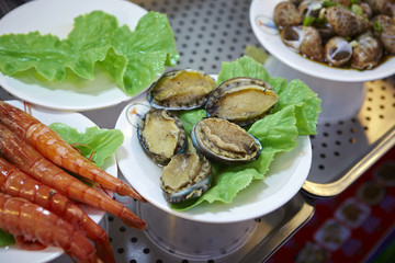 Raw abalone 