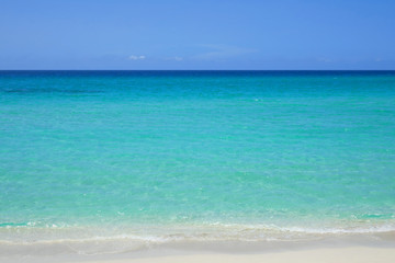 Fototapeta na wymiar Strand in der Karibik