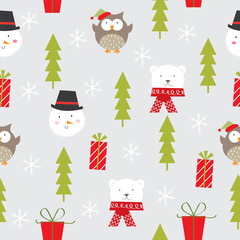 Christmas celebration pattern
