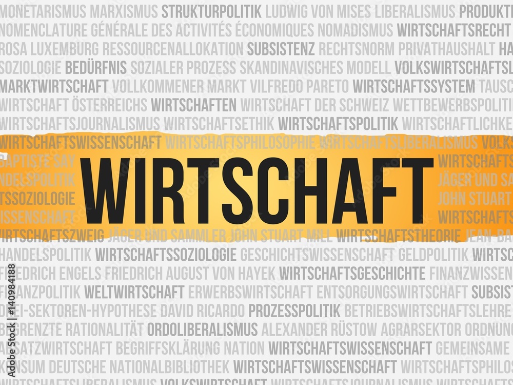 Sticker Wirtschaft