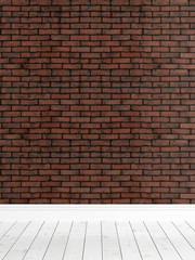 Modern bright interior . 3D rendering