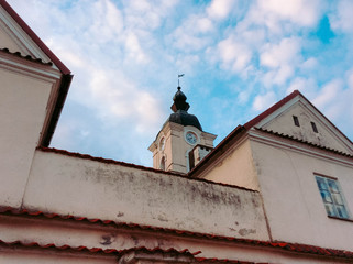 Fototapeta na wymiar Camaldolese monastery in Wigry, Suwalki, Podlasie, Poland