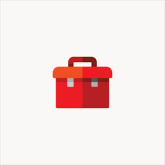 toolbox icon flat design