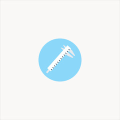 wrench icon flat design