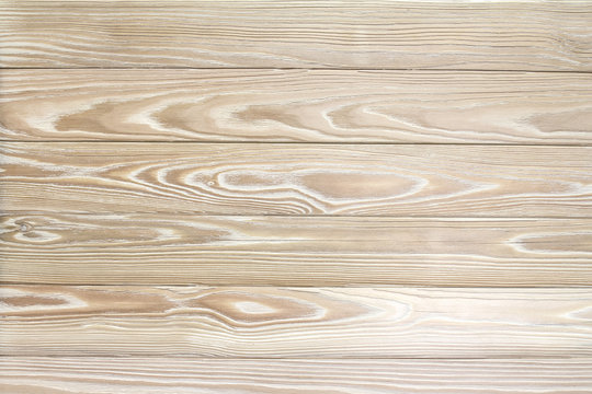 Fototapeta Wooden wall from boards of larch as background