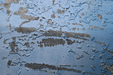 texture of the old cracked paint
