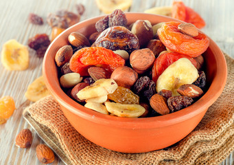 Healthy Mix nuts and dried fruits