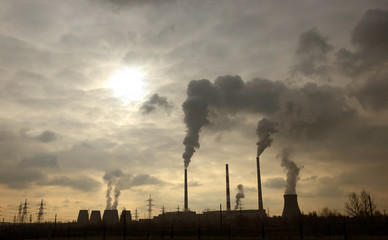 smokestack pipe plant
