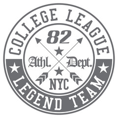 College League stamp