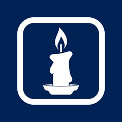 Candle sign - Illustration