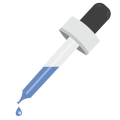 dropper vector flat design