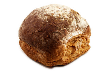 breakfast bap, isolated on white background