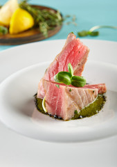 Delicious Fried Tuna Fillet
