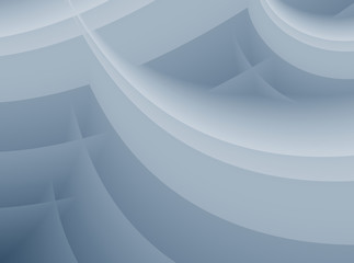 Grey abstract background with layered waves or arcs. It can symbolize negativity, depression, storm of mind, nightmares, uncertainty and similar psychological concepts. Also an unobtrusive wallpaper.