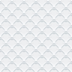 Light gray seamless pattern. Retro armor plate background.