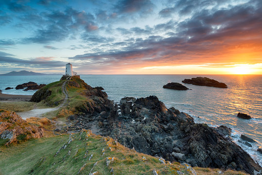 The Lighthouse On Ynys Llanddwyn