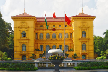 Presidential Palace in Hanoi, Vietnam