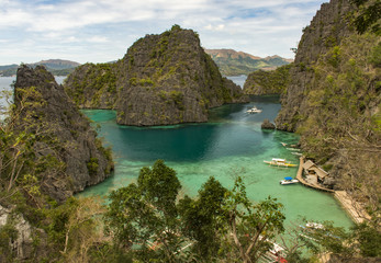 Coron island in the Philippines