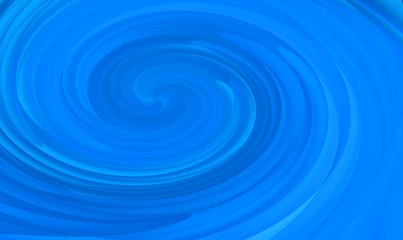Abstract blue whirlpool pattern background.