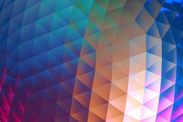 Abstract modern multi colors geometrical pattern background. Colorful Polygonal Mosaic Pattern.