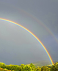 Rainbow over Exmoor 