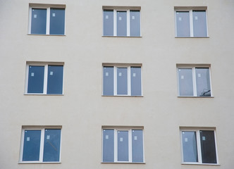 Fototapeta premium Brand new apartment building