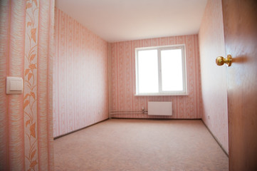 Fototapeta na wymiar New apartment, empty room