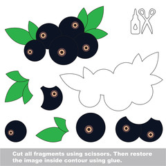 Paper kid game. Easy application for kids.