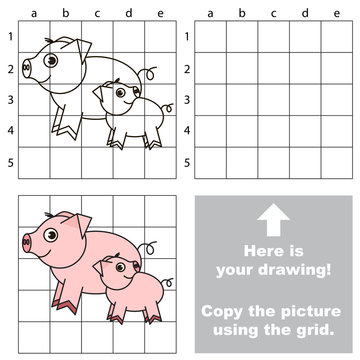 Copy the image using grid.
