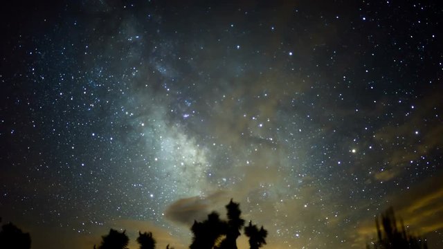Joshua Tree Milky Way 06 Time Lapse Dolly Mojave Desert