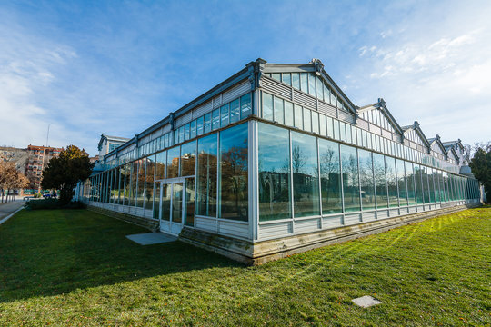 Botanical garden in Arganzuela