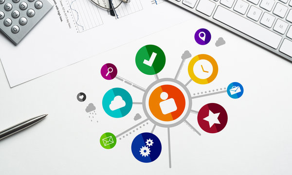 Interface design for mobile and web application