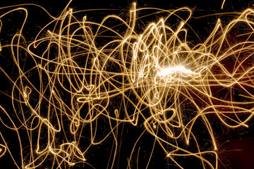 Sparkly Light Painting