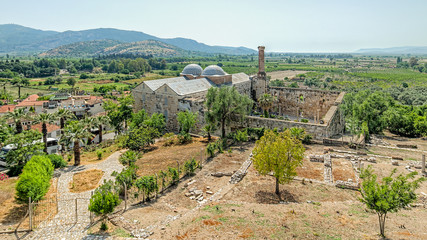 Selcuk, Turkey - May 17, 2015: Isa Bey Mosque 