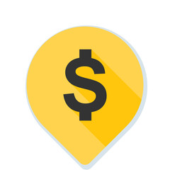 Dollar Bank Navigation Pointer illustration