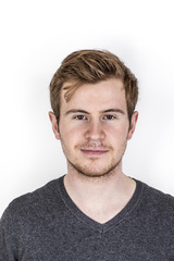 Obraz premium attractive smart looking young man with beard