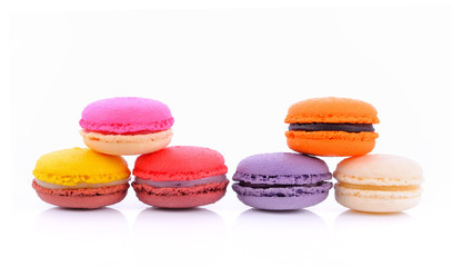 snack on white background