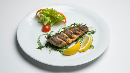 grilled hake