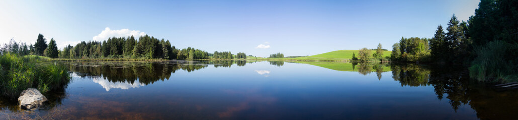 Allgäu lake panorama