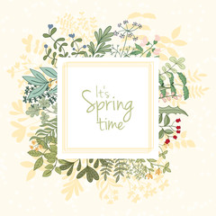 It is Spring card