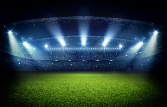 Stadium, 3d rendering