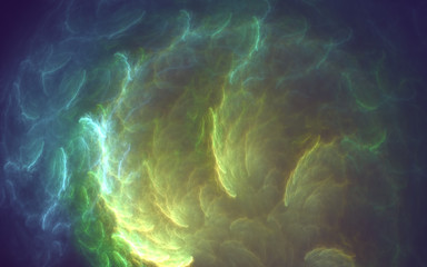 3D rendering fractal galaxy texture background