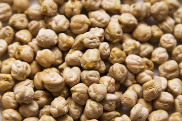 Isolated chickpeas